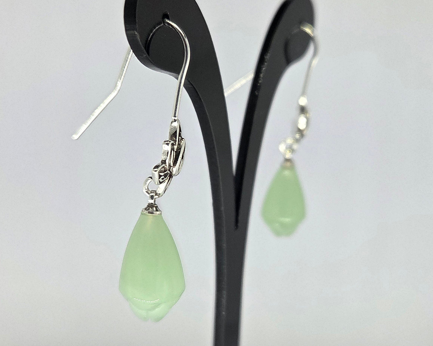 Aros Flor de Loto - Plata 925