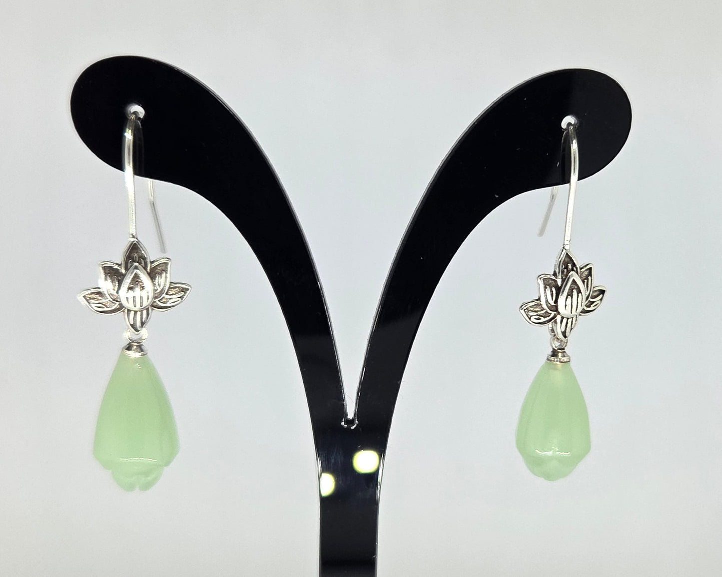 Aros Flor de Loto - Plata 925