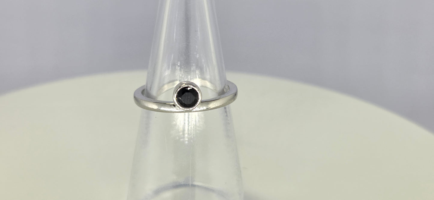 Anillo Sol Naciente - Plata 925