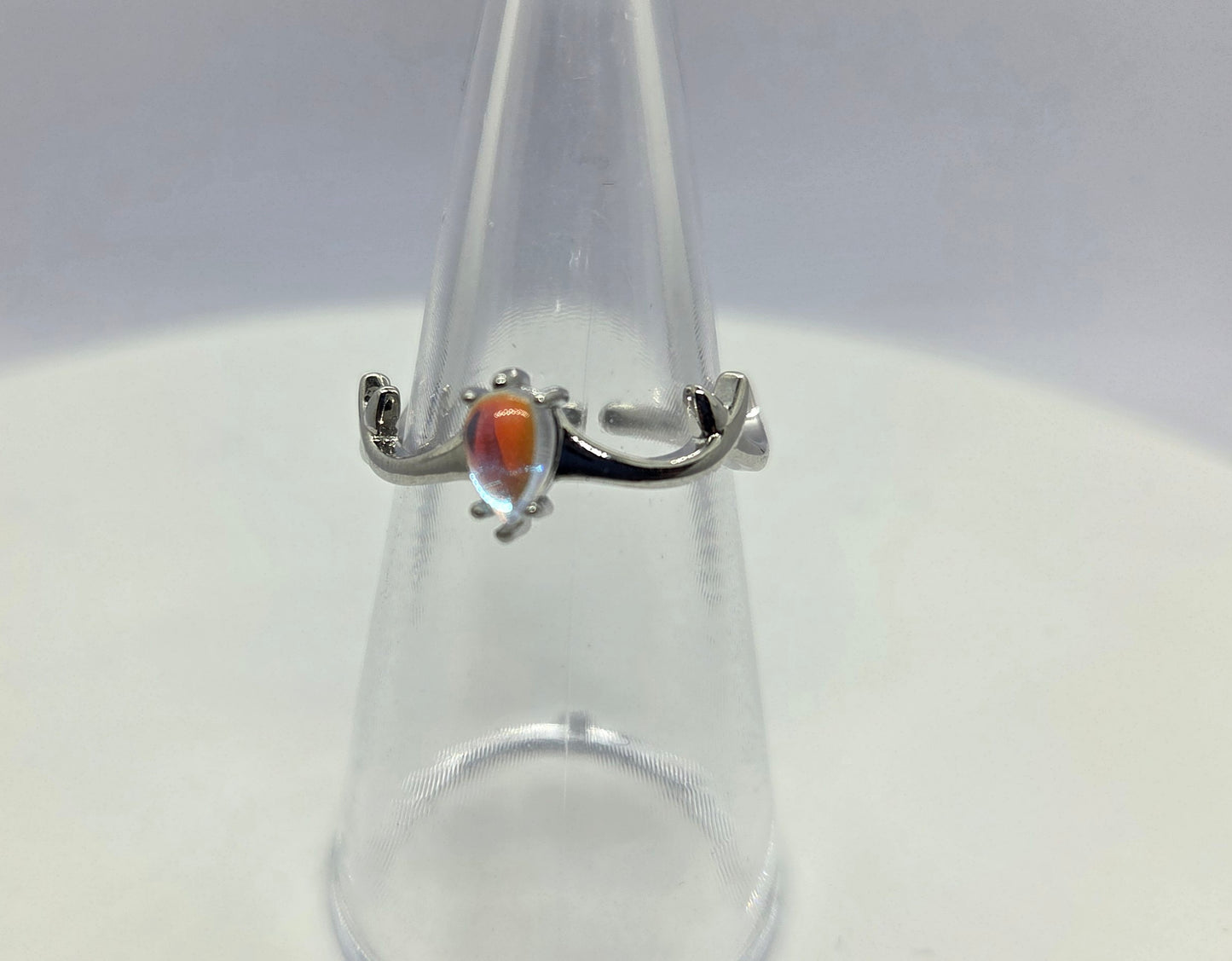 Anillo Ópalo de Fuego - Plata 925.
