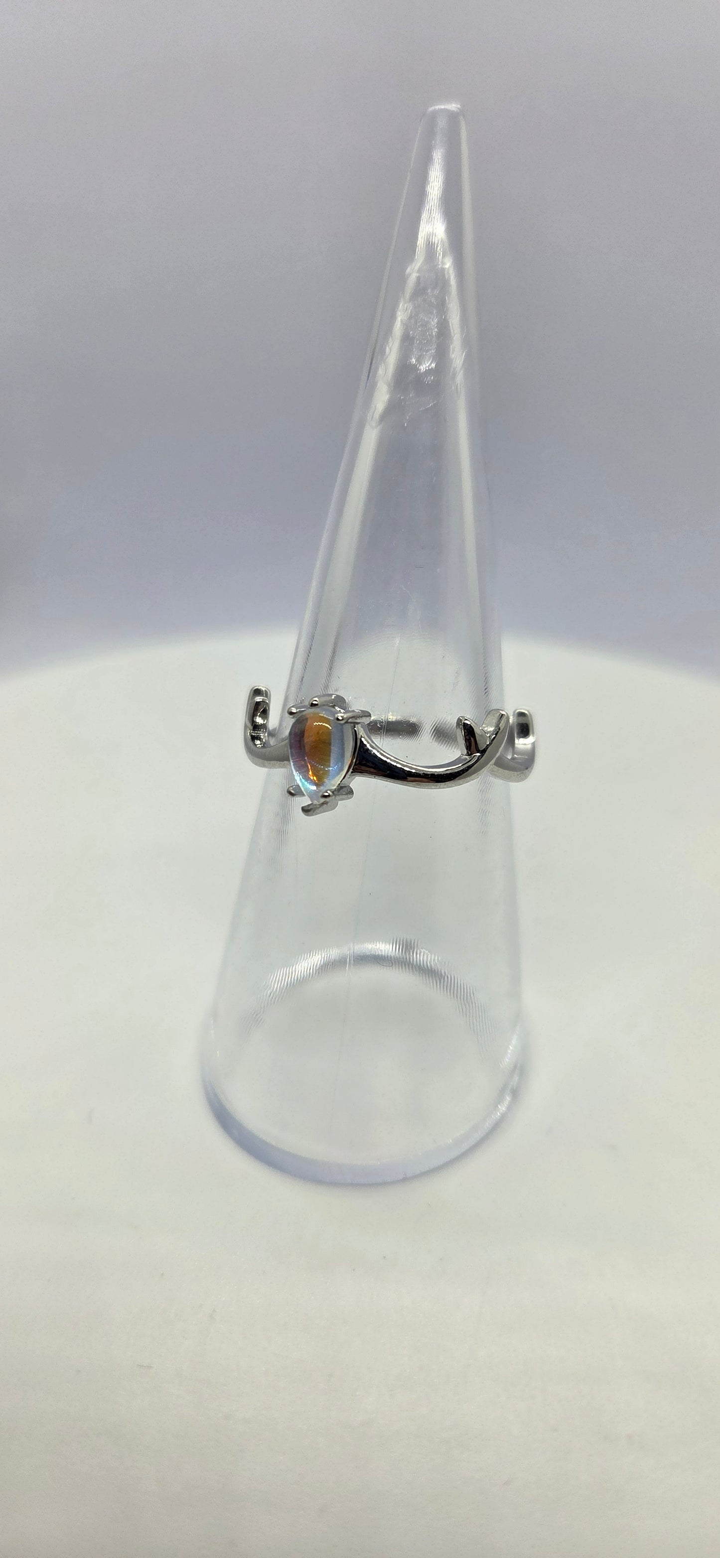 Anillo Ópalo de Fuego - Plata 925.
