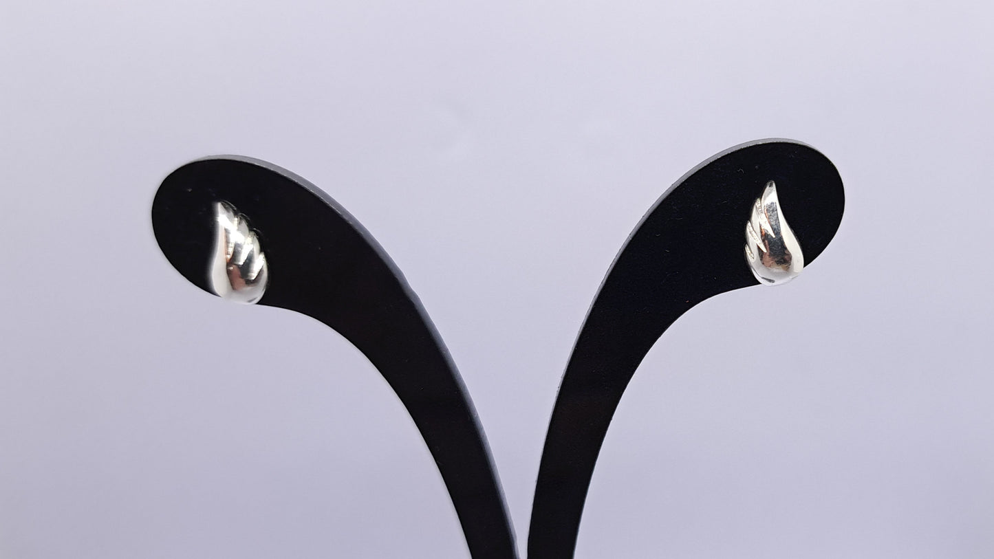 Aros Alas de Ángel - Plata 925.