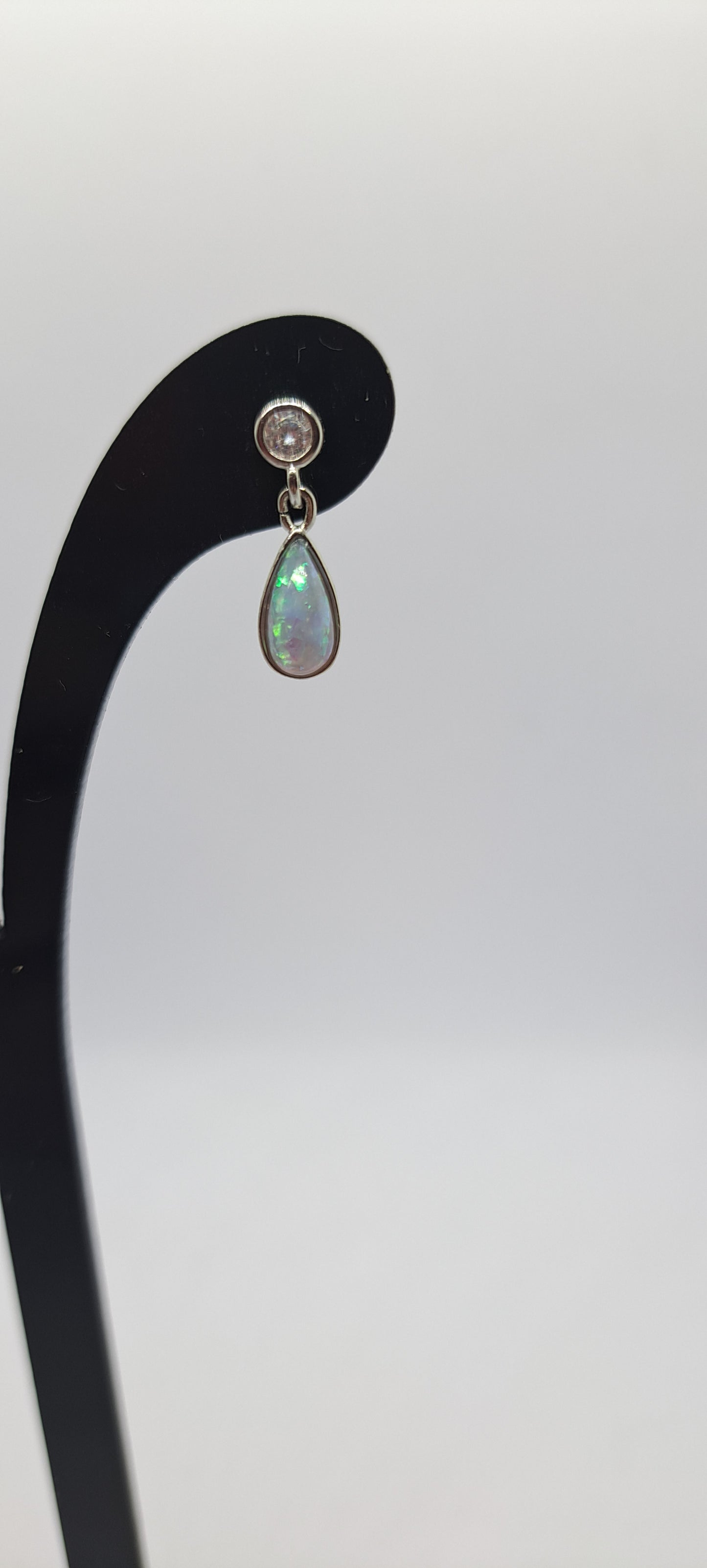 Aros Gotas de Rocío - Plata 925.