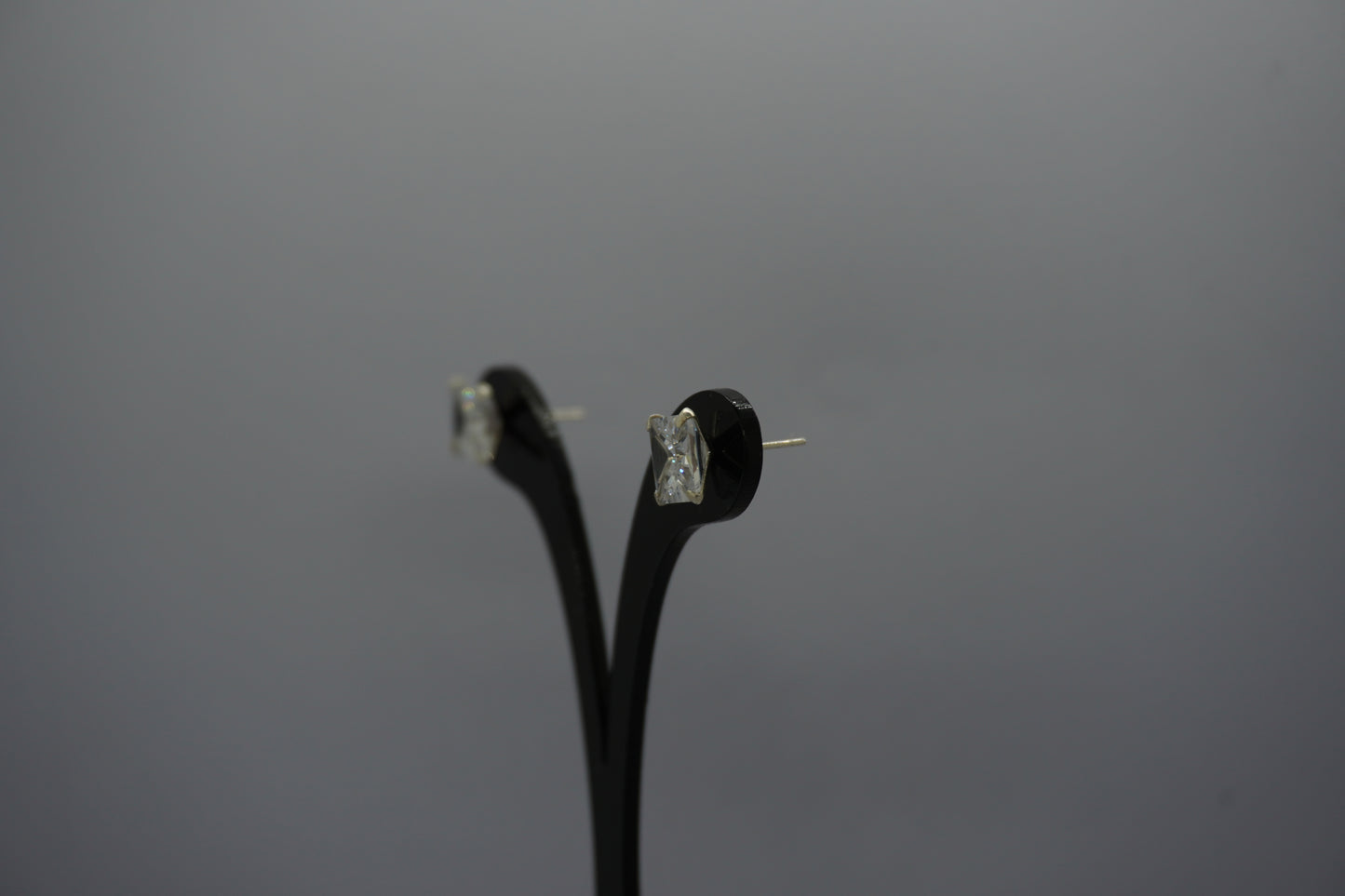 Aros Destello Cristalino - Plata 925.