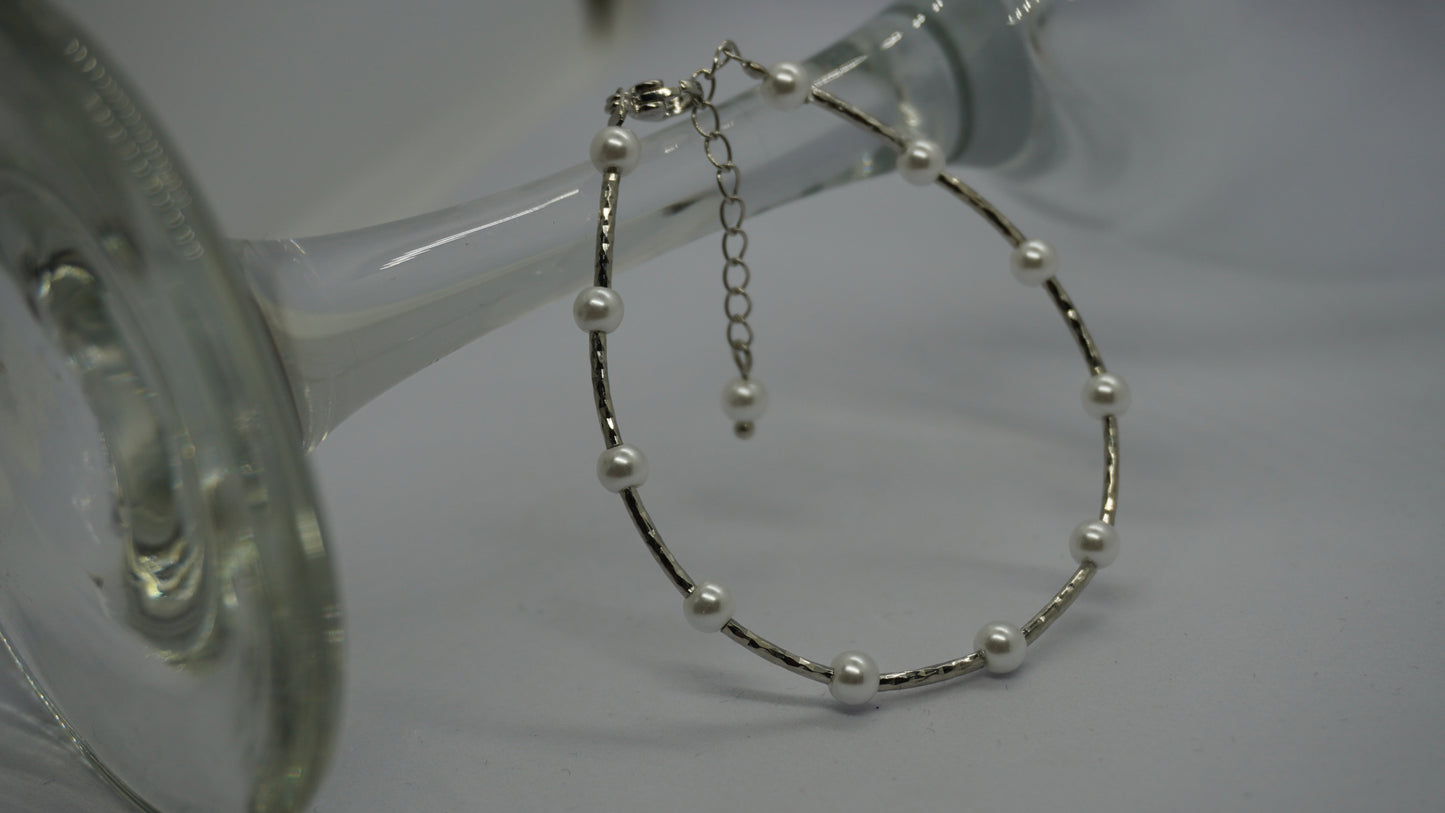 Pulsera de Perlas - Plata 925.