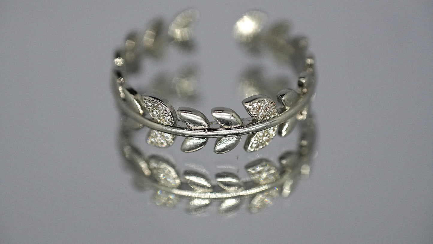 Anillo Botánico - Plata 925