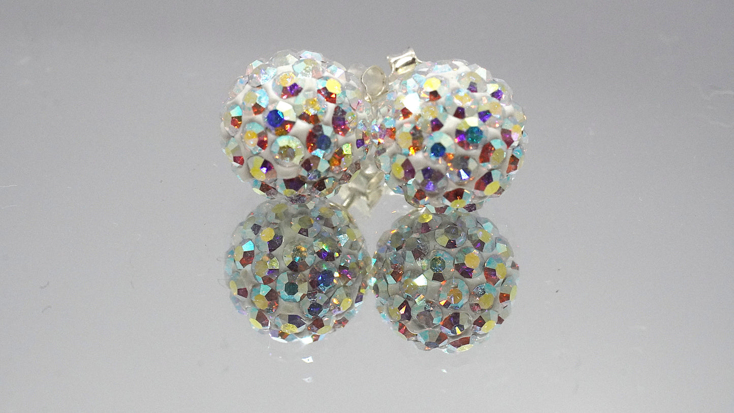 Aros Burbujas de Luz - Plata 925.