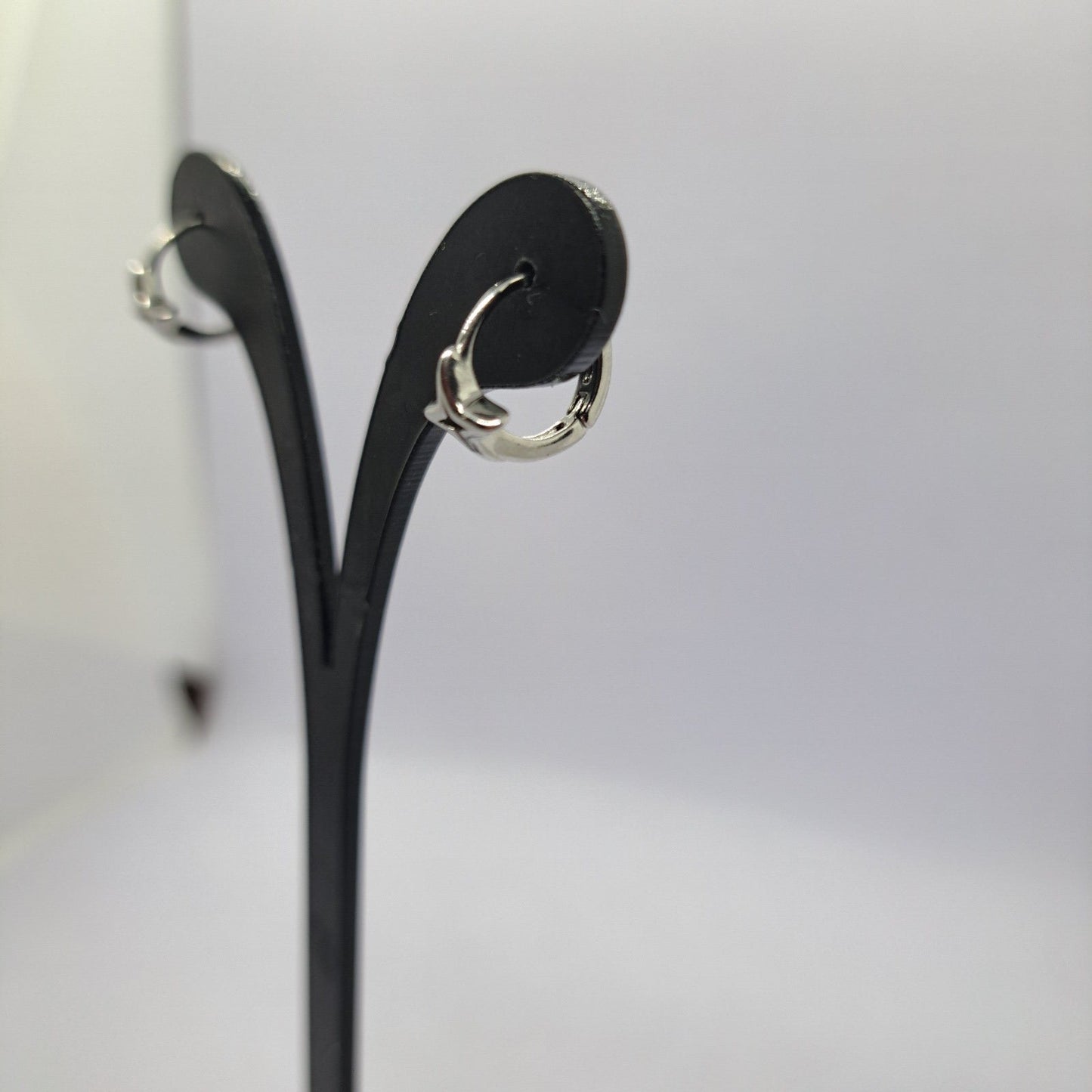 Aros Mini Destello - Plata 925.