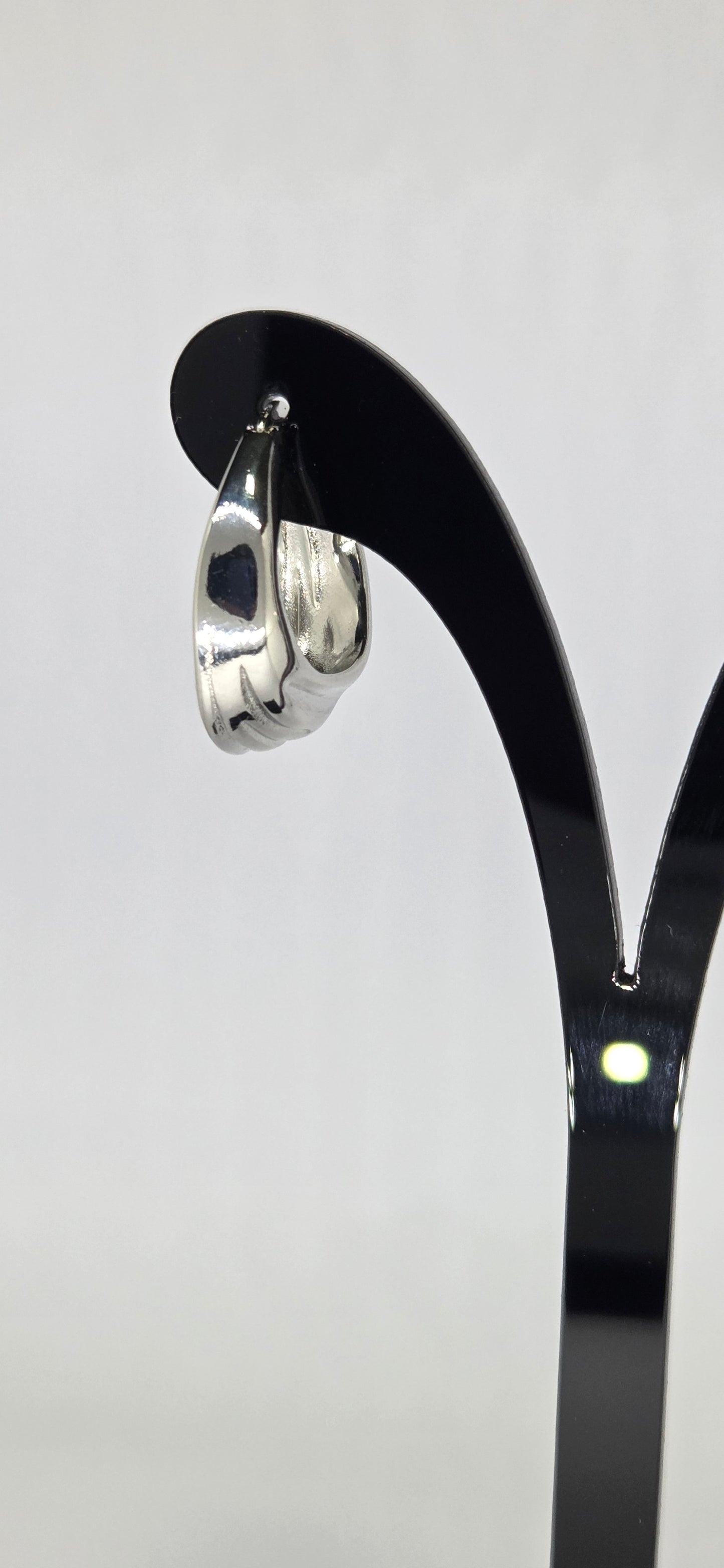 Aros Gotas de Luna - Plata 925.