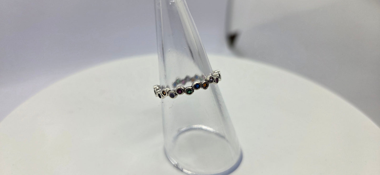 Anillo Aura Cromática - Plata 925.