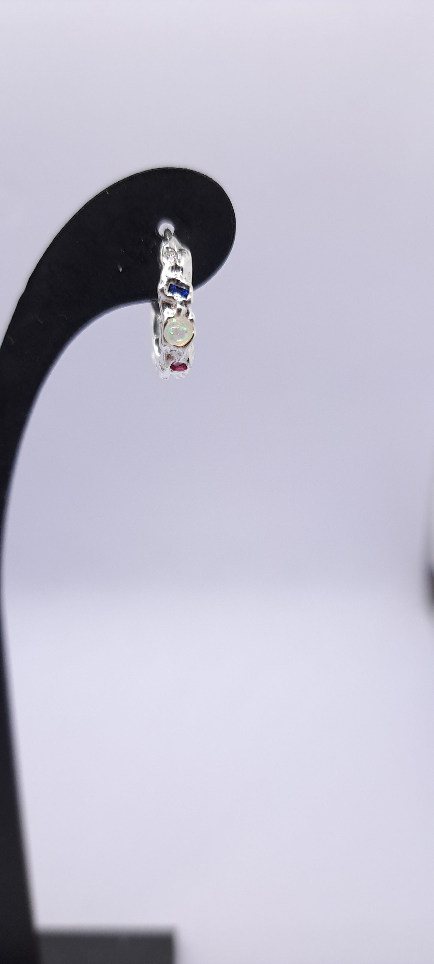 Aros Susurros de Gemas - Plata 925.