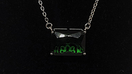 Collar de Piedra Esmeralda - Plata 925.