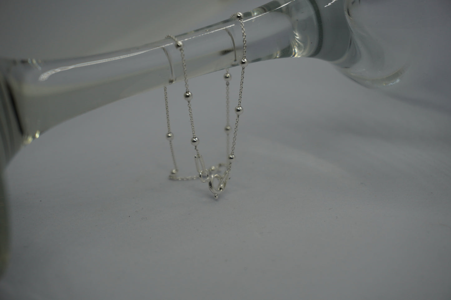 Pulsera de Perlas Brillantes - Plata 925.