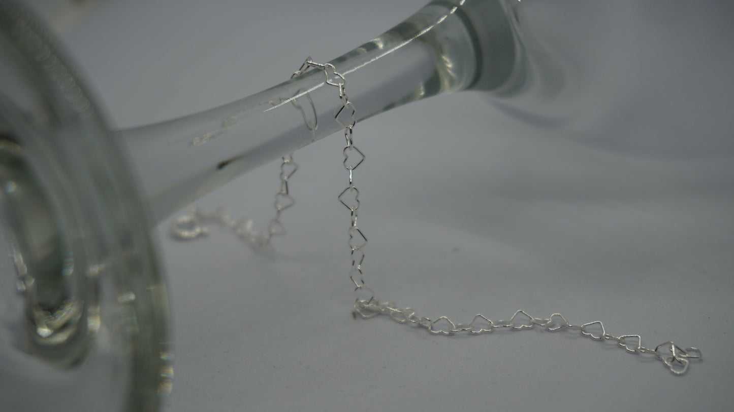 Pulsera de Corazón- Plata 925.