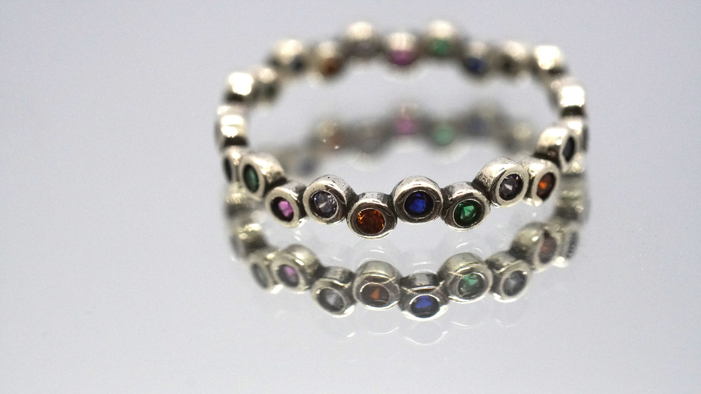 Anillo Aura Cromática - Plata 925.