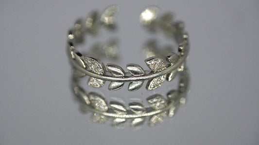 Anillo Botánico - Plata 925