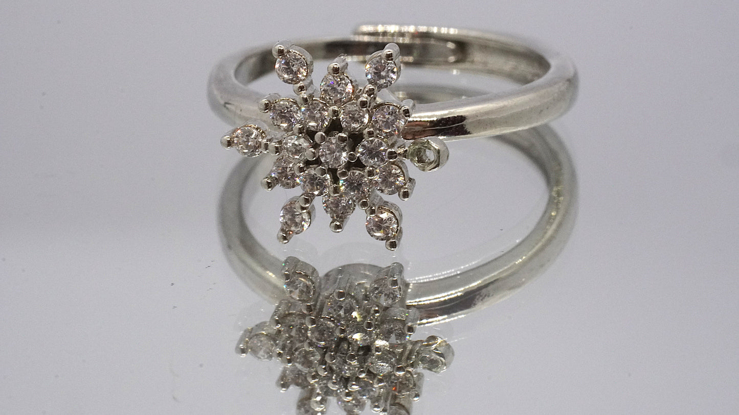 Anillo Esencia Floral - Plata 925.