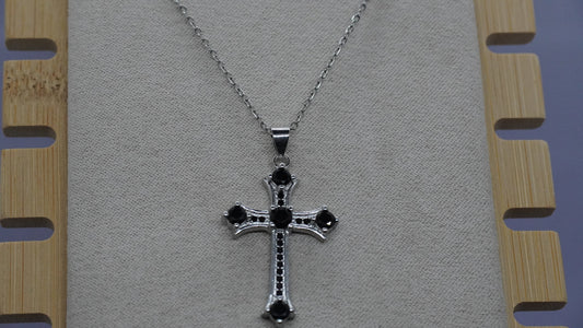 Collar de Cruz - Plata 925.
