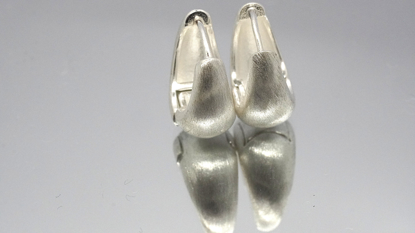 Aros Ecos de plata - Plata 925.